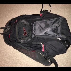 nike backpack with air straps